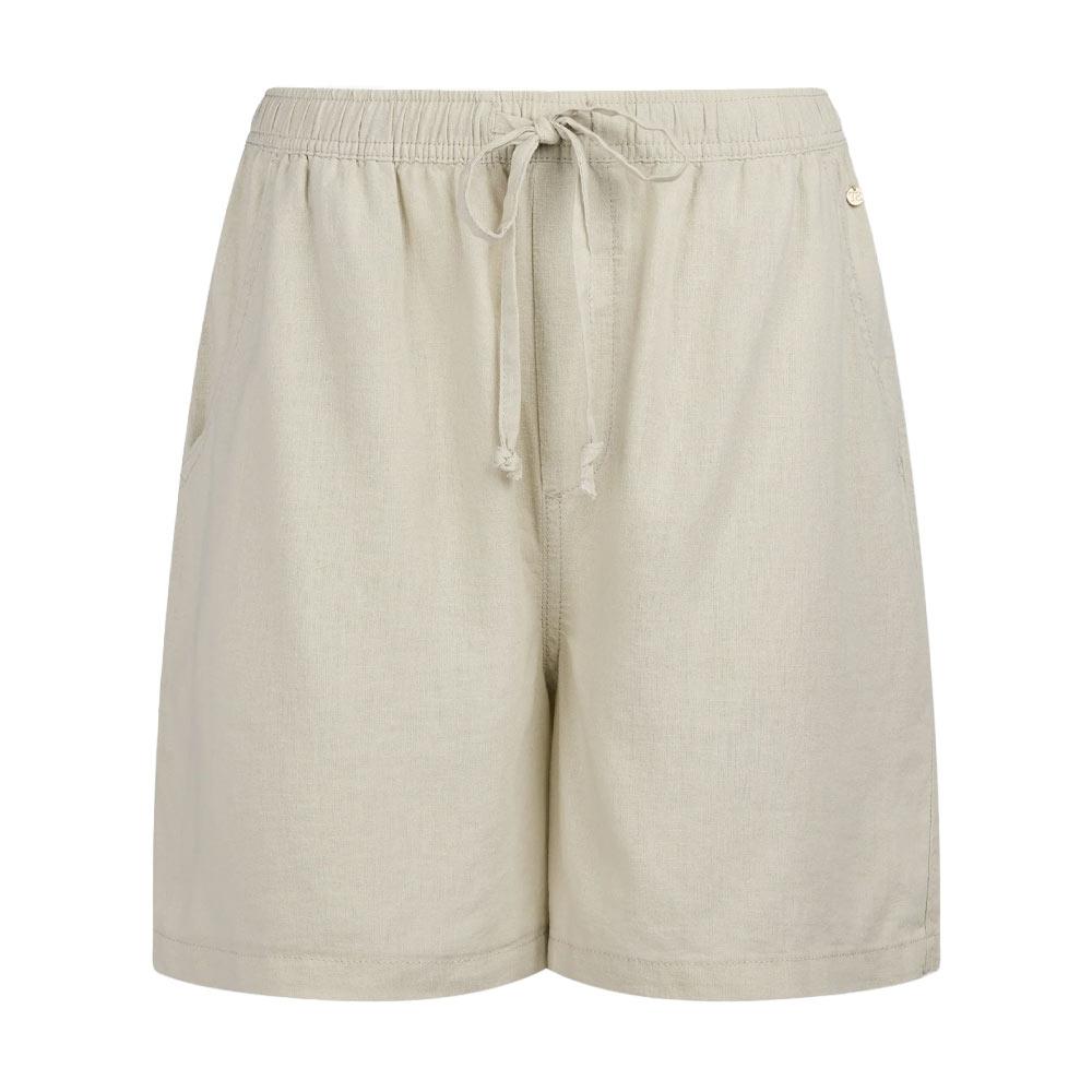 Leinen Shorts Beige Damen Teddy Smith Jett Linen günstig