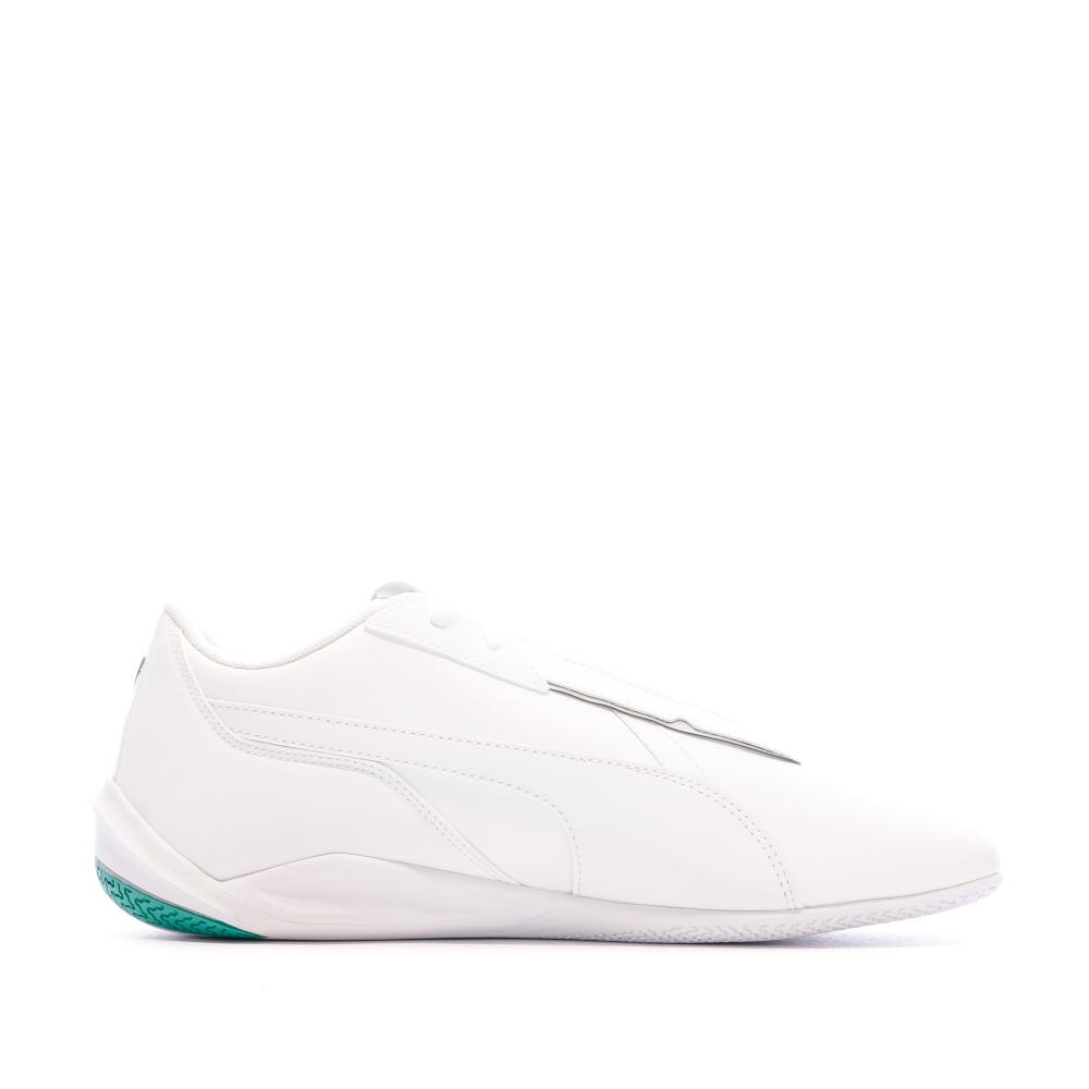White Men's Sneakers Puma Mercedes Mapf1 R-cat Machina Photo of the Espace des Marques %store% store - view of %key%