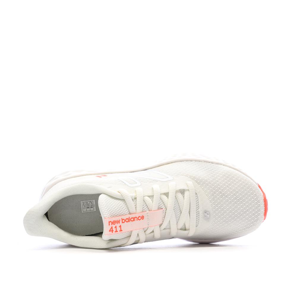 Chaussures de running Blanches Femme New Balance 411 lo vue 4