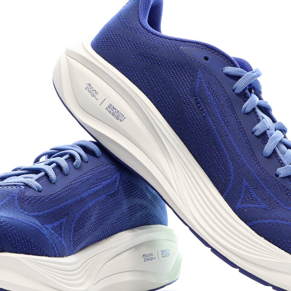 Chaussures de Running Bleues Femme Mizuno Neo Cosmo vue 7