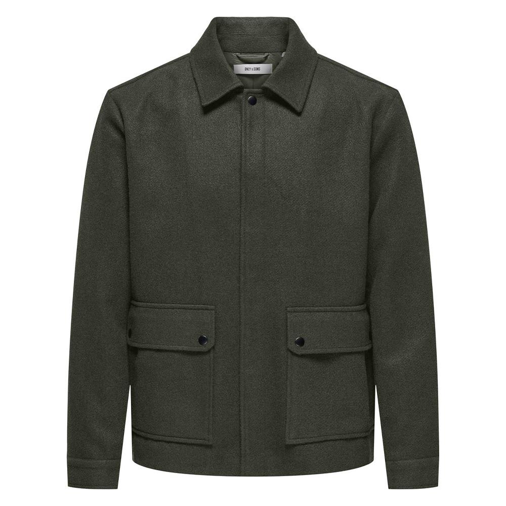 Grüne Jacke Herren Only &amp; Sons Ponnor günstig