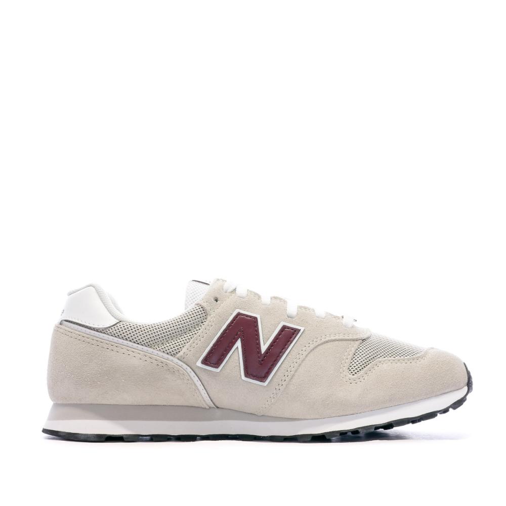 Baskets Beige Mixte New Balance ML373 vue 2