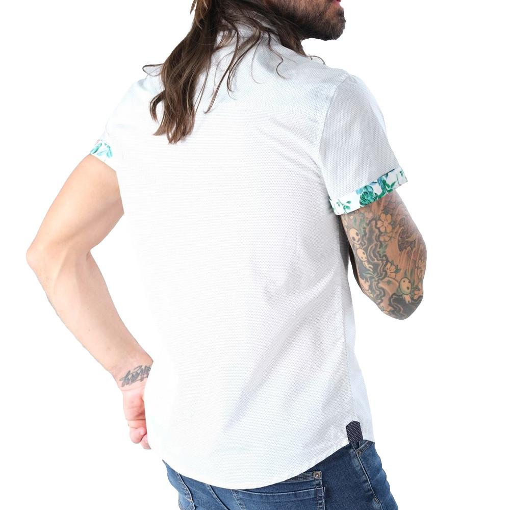 Deeluxe Men's Majorca White Short-sleeved Shirt Photo of the Espace des Marques %store% store - view of %key%