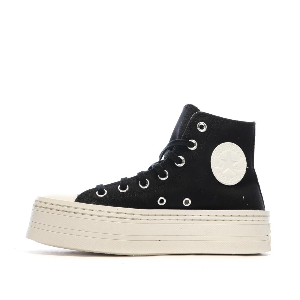 Women's Black Sneakers Converse All Star Modern Lift Platform affordable