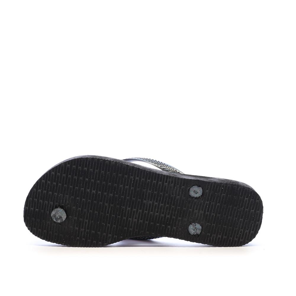Chanclas negras y rosas para mujer Havaianas Slim Palette Glow ver 2