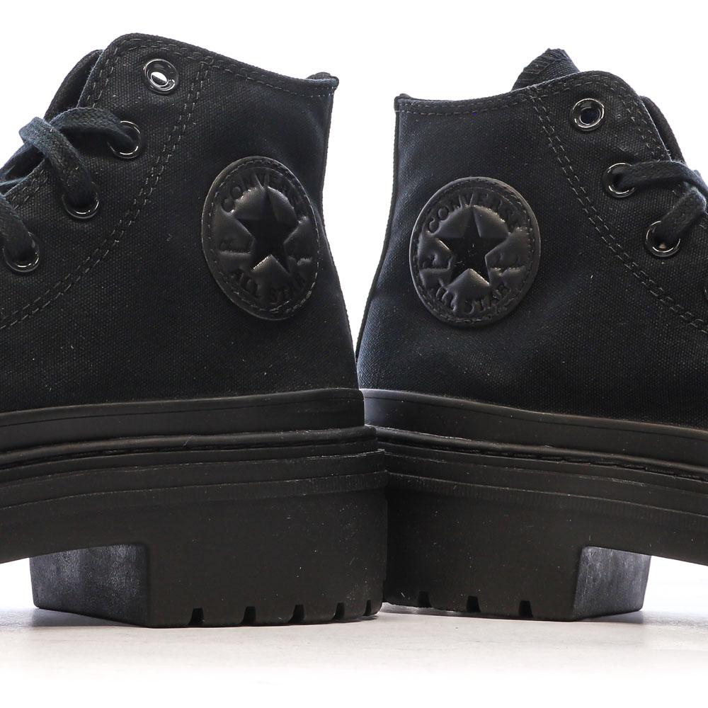 Converse All Star Lugged Zapatillas deportivas negras para mujer ver 7
