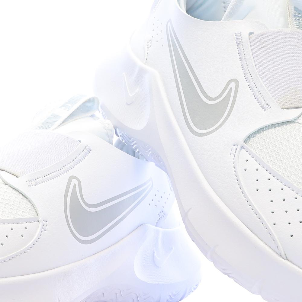 Baskets Blanches Garçon Nike Flex Runner 3 Gs vue 7