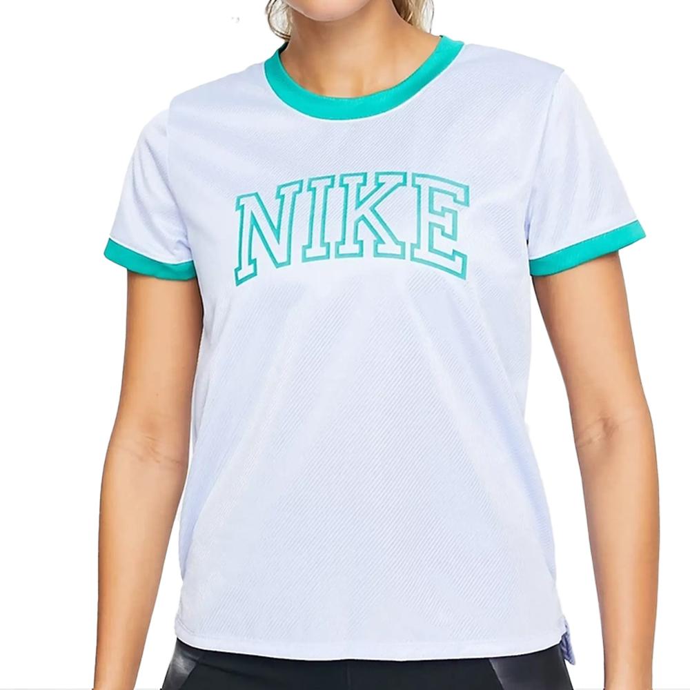 Nike Women's Blue Swoosh T-Shirt affordable