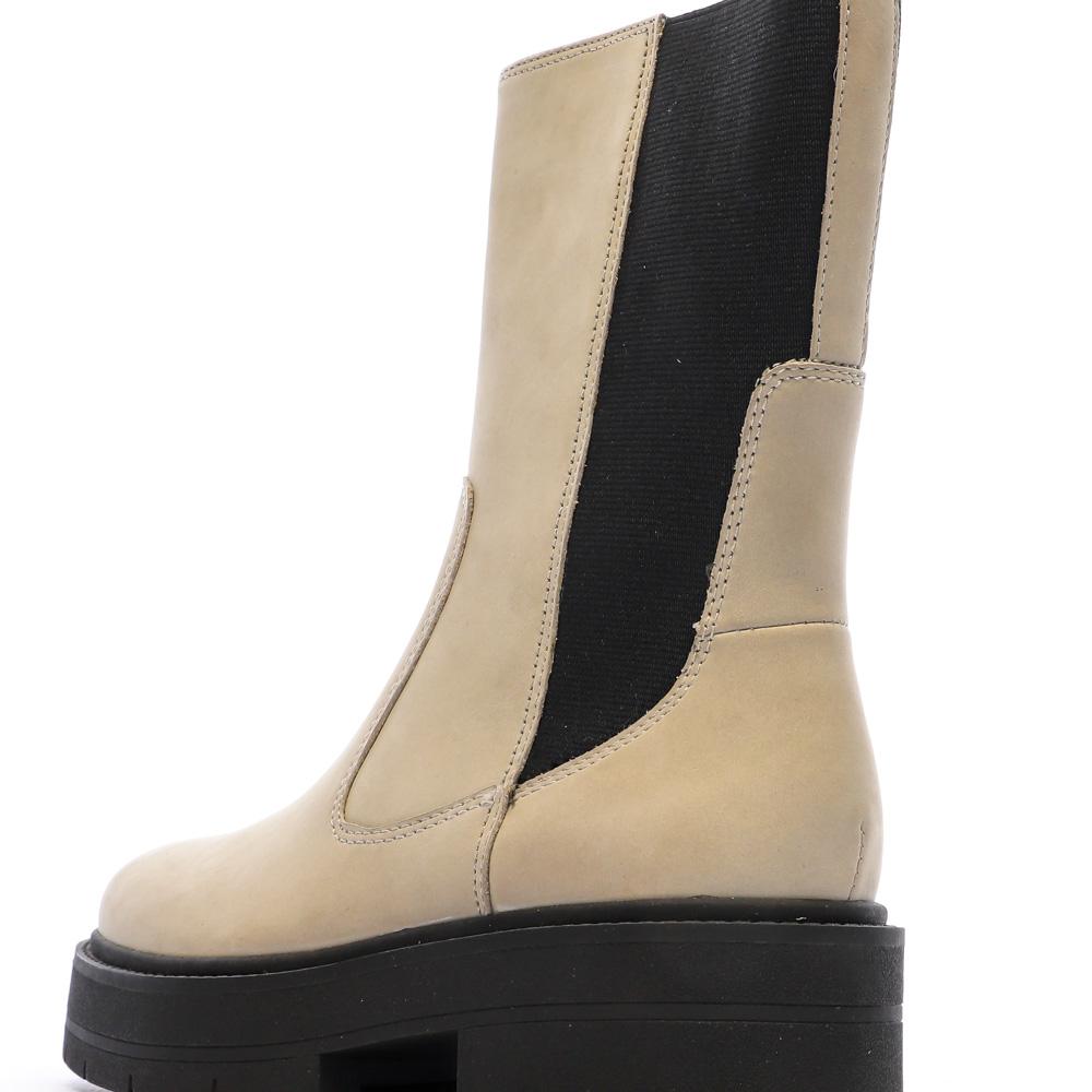 Geox Spherica Women's Beige/Black Boots Photo of the Espace des Marques %store% store - view of %key%