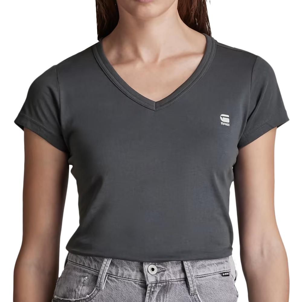 Graues T-Shirt Frau G-Star Raw Eyben D21314-4107 günstig
