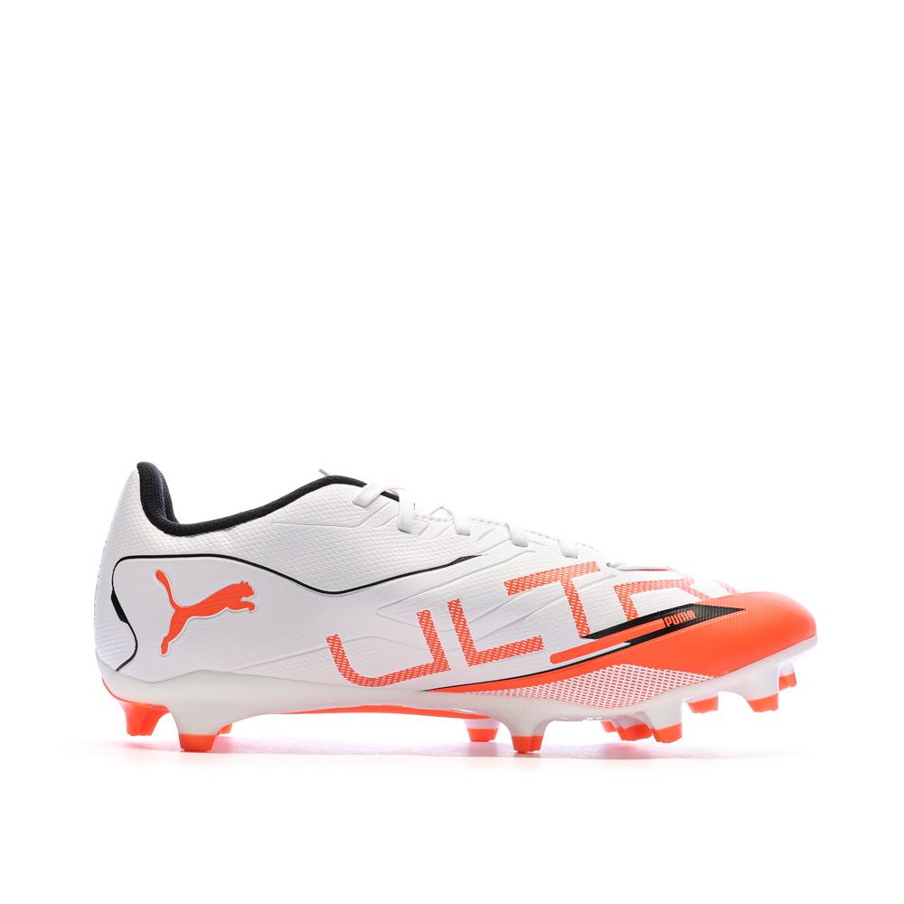 Footwear White/Orange Men Puma Ultra 5 Play FG/AG Photo of the Espace des Marques %store% store - view of %key%