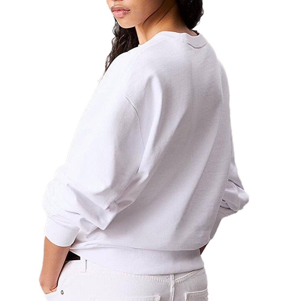 Calvin Klein Jeans Sudadera Blanca Mujer LV047B234G ver 2
