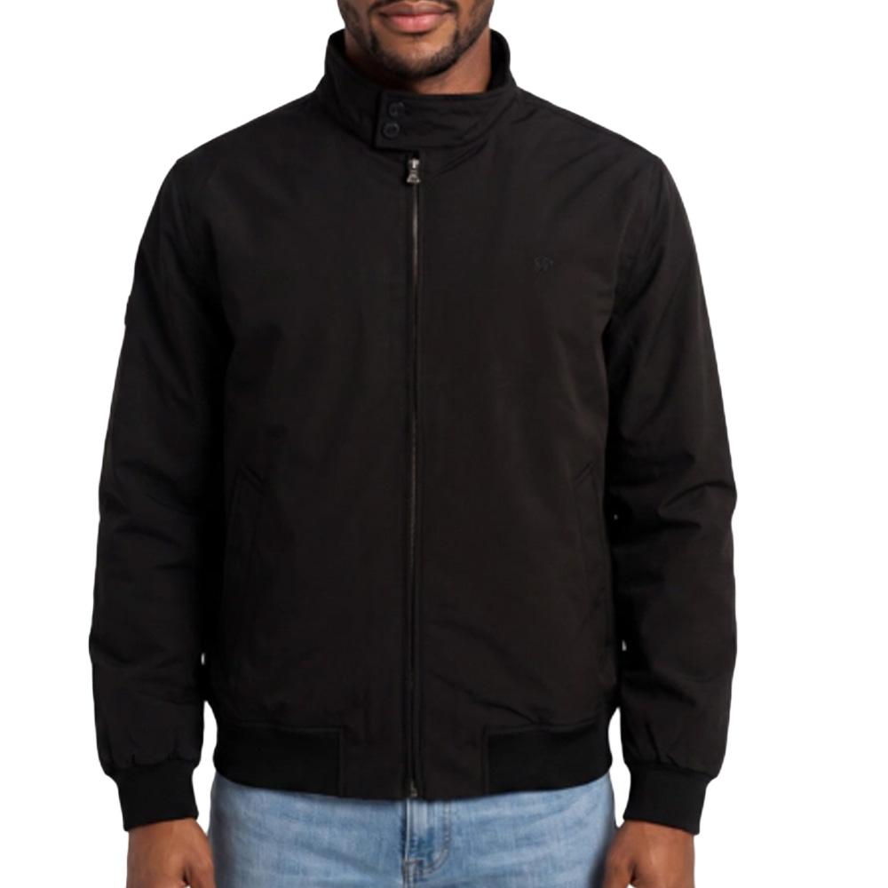 Veste Noire Homme SuperDry Campus Padded Harrington pas cher