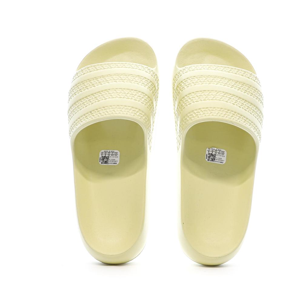 Claquettes Jaune Mixte Adidas Adilette Ayoon vue 3