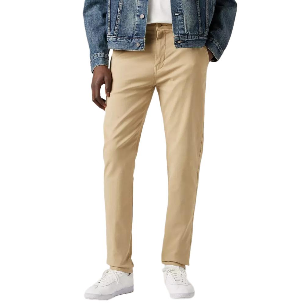 Pantalon Chino Slim Beige Homme Levi's Taper pas cher