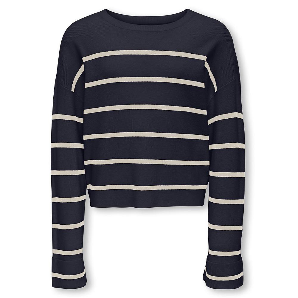 Marineblauer Pullover für Mädchen von ONLY Kogamy günstig