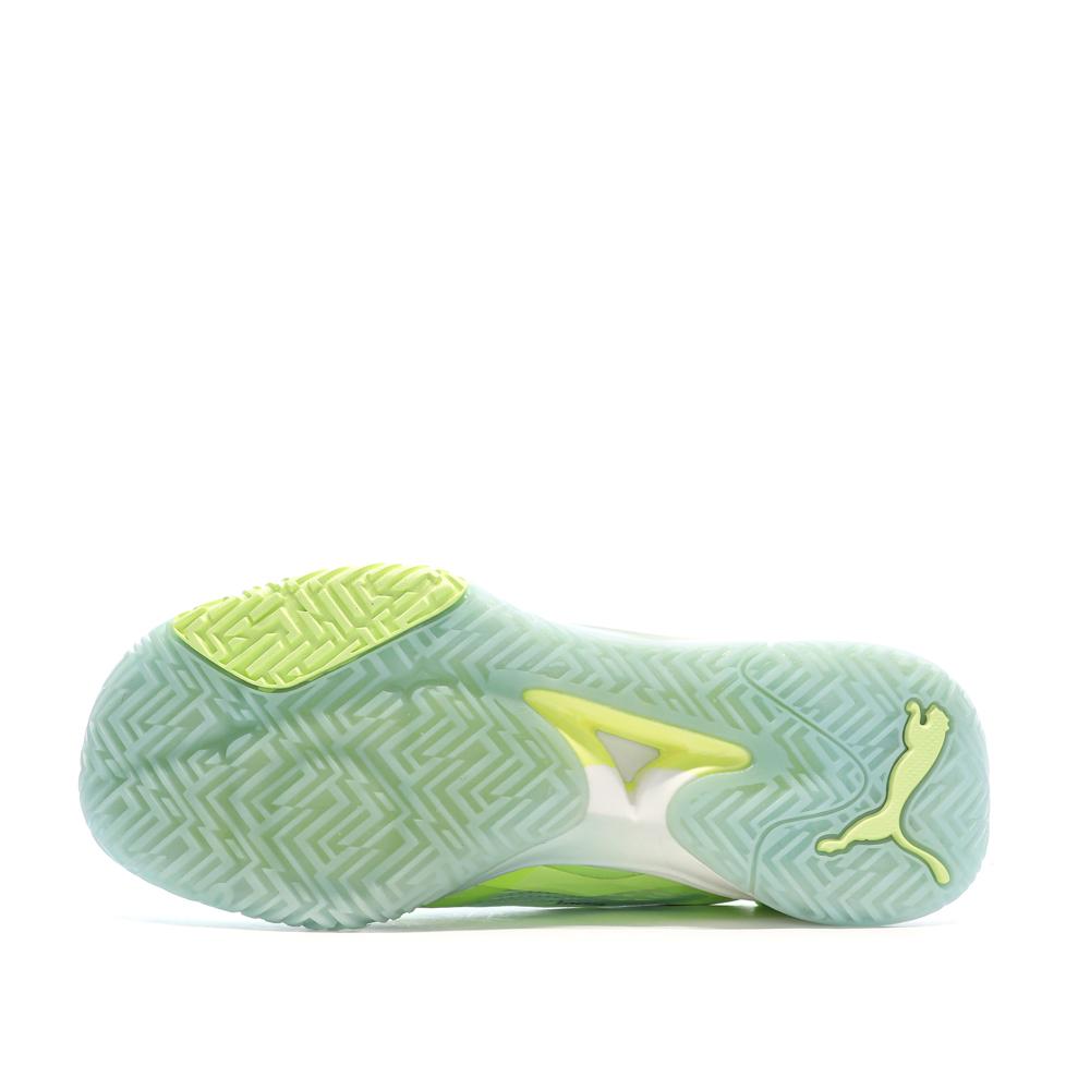 Zapatillas de fitness verdes para hombre Puma Accelerate Nitro Sqd 4 ver 5