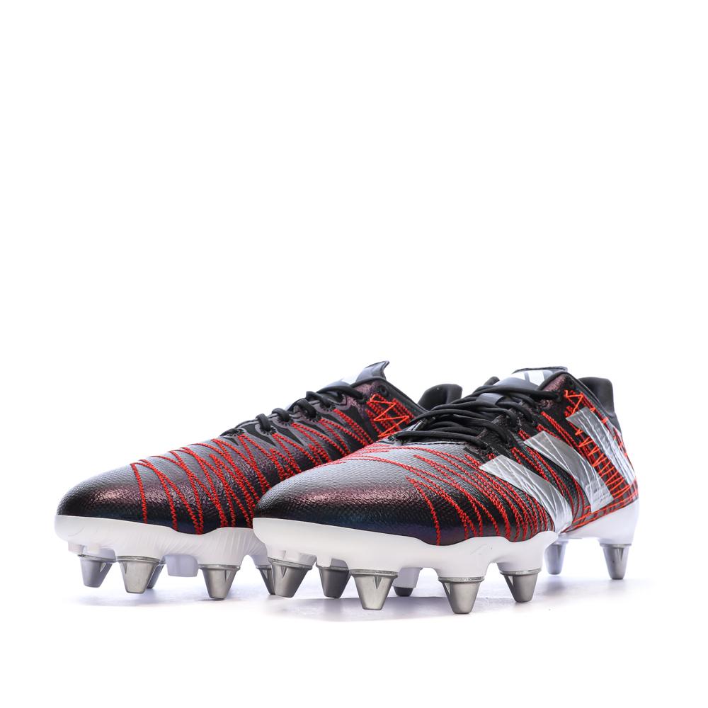 Zapatillas de rugby negras/rojas Adidas Kakari Z.1 SG ver 6