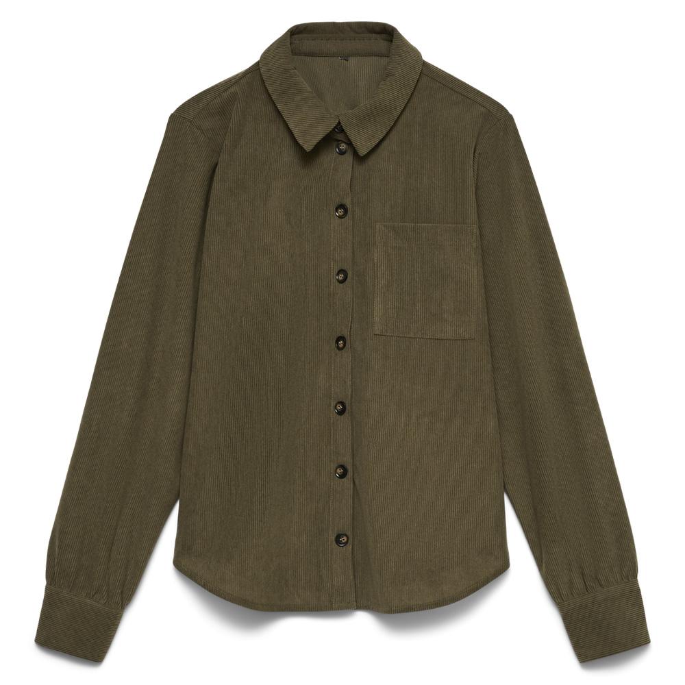 Chemise Kaki Foncé Femme Vero Moda Callie pas cher