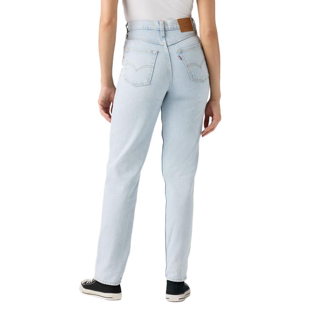Jean Bleu Clair Femme Levi's 80's Mom vue 2