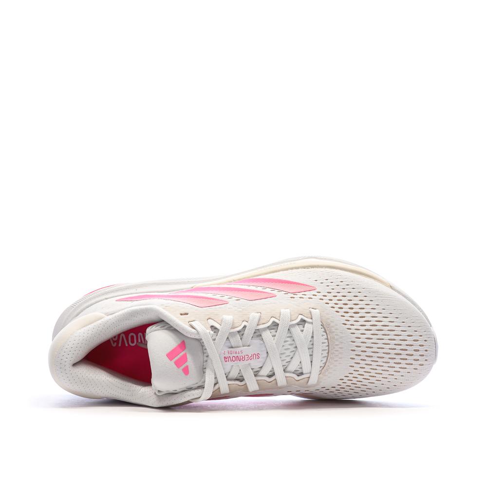 Adidas Stride Women's White/Pink Sneakers Photo of the Espace des Marques %store% store - view of %key%