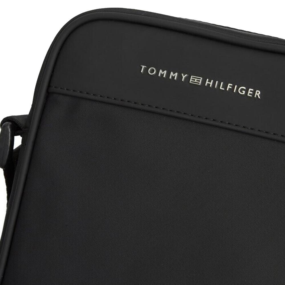 Sacoche Noire Homme Tommy Hilfiger Repreve M14150 vue 3