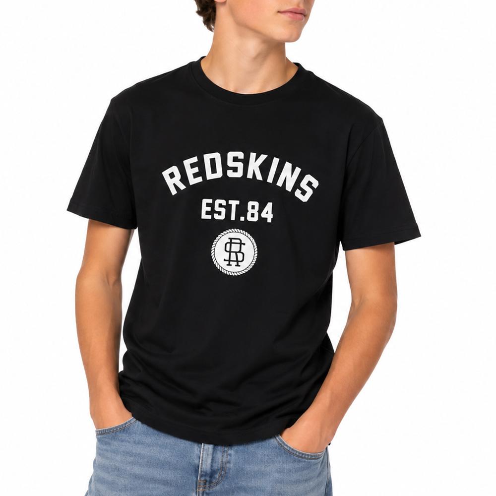 T-Shirt Noir Garçon Redskins RDS pas cher