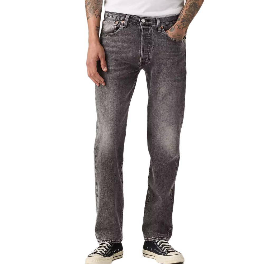 Levi's 501 Levis Original Fit Greys Men's Jeans affordable