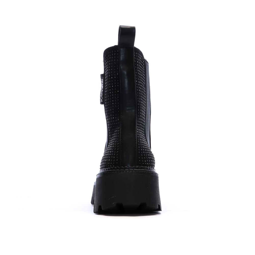 Botines negros de mujer Kaporal Crissy ver 3