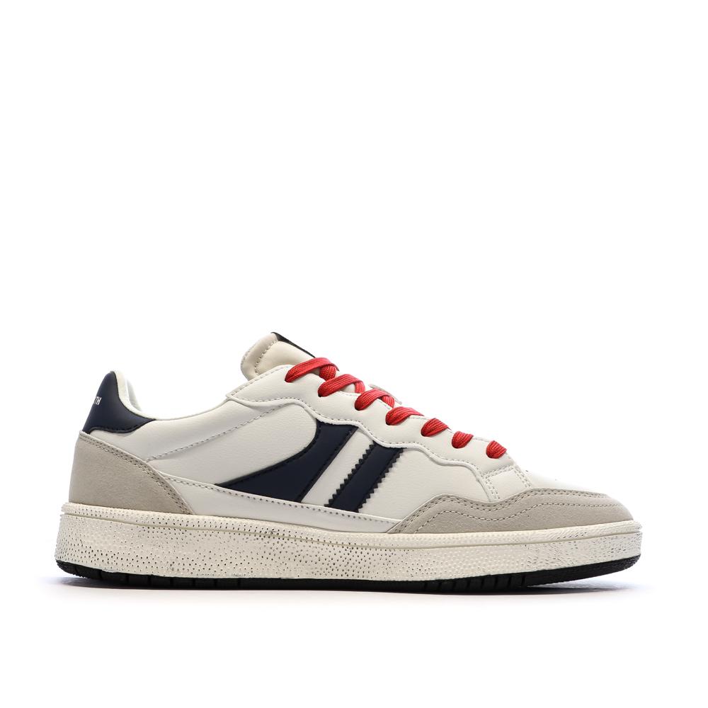 Teddy Smith Zapato White/Navy Men's Sneakers Photo of the Espace des Marques %store% store - view of %key%