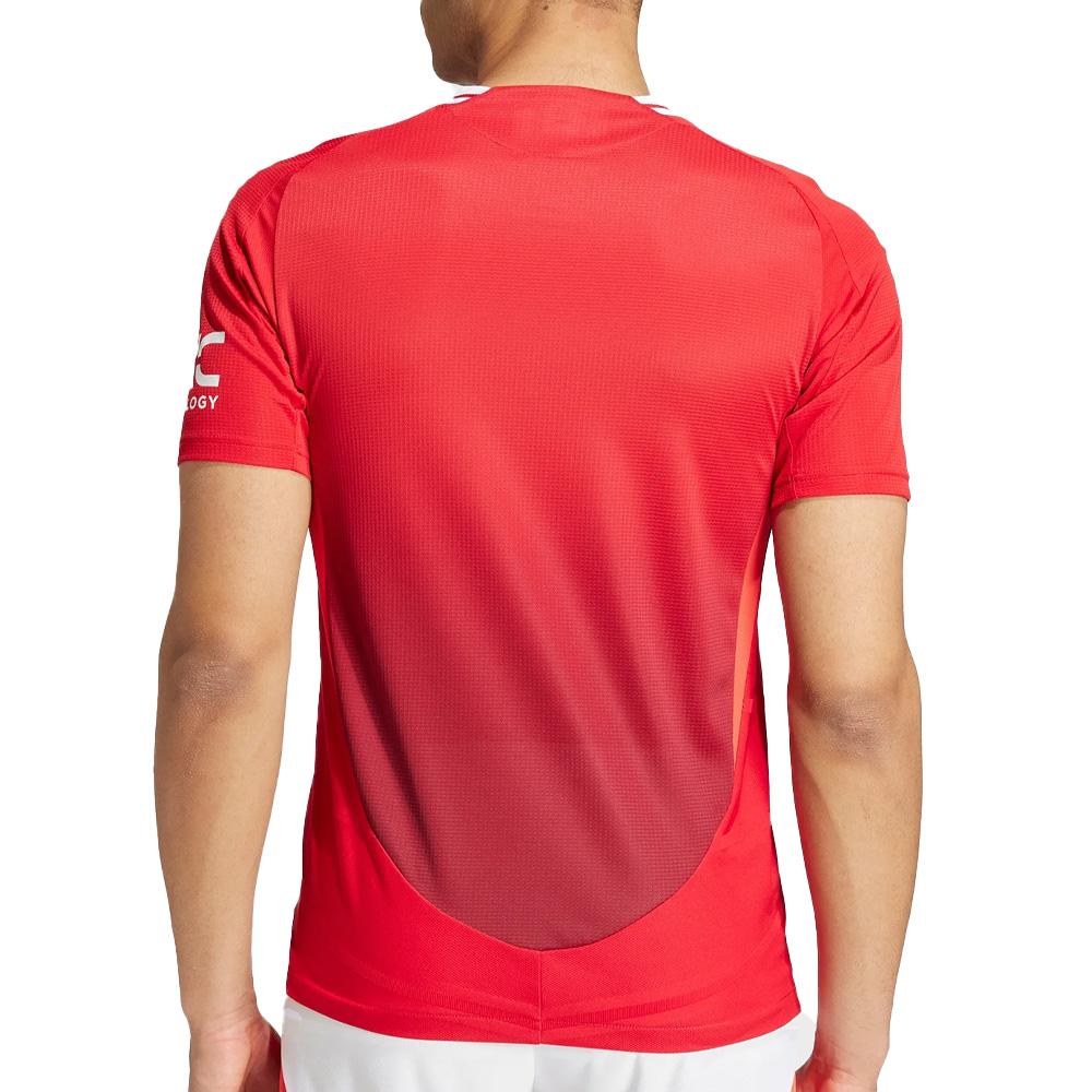 Camiseta oficial de casa Adidas 24/25 del Manchester United, hombre ver 2
