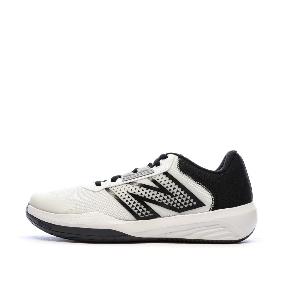 Chaussures de running Blanches/Noires Femme New Balance 696 pas cher