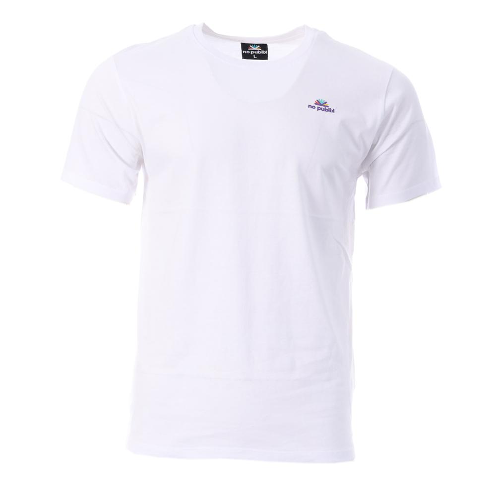 Camiseta hombre blanca No Publik Marca barato