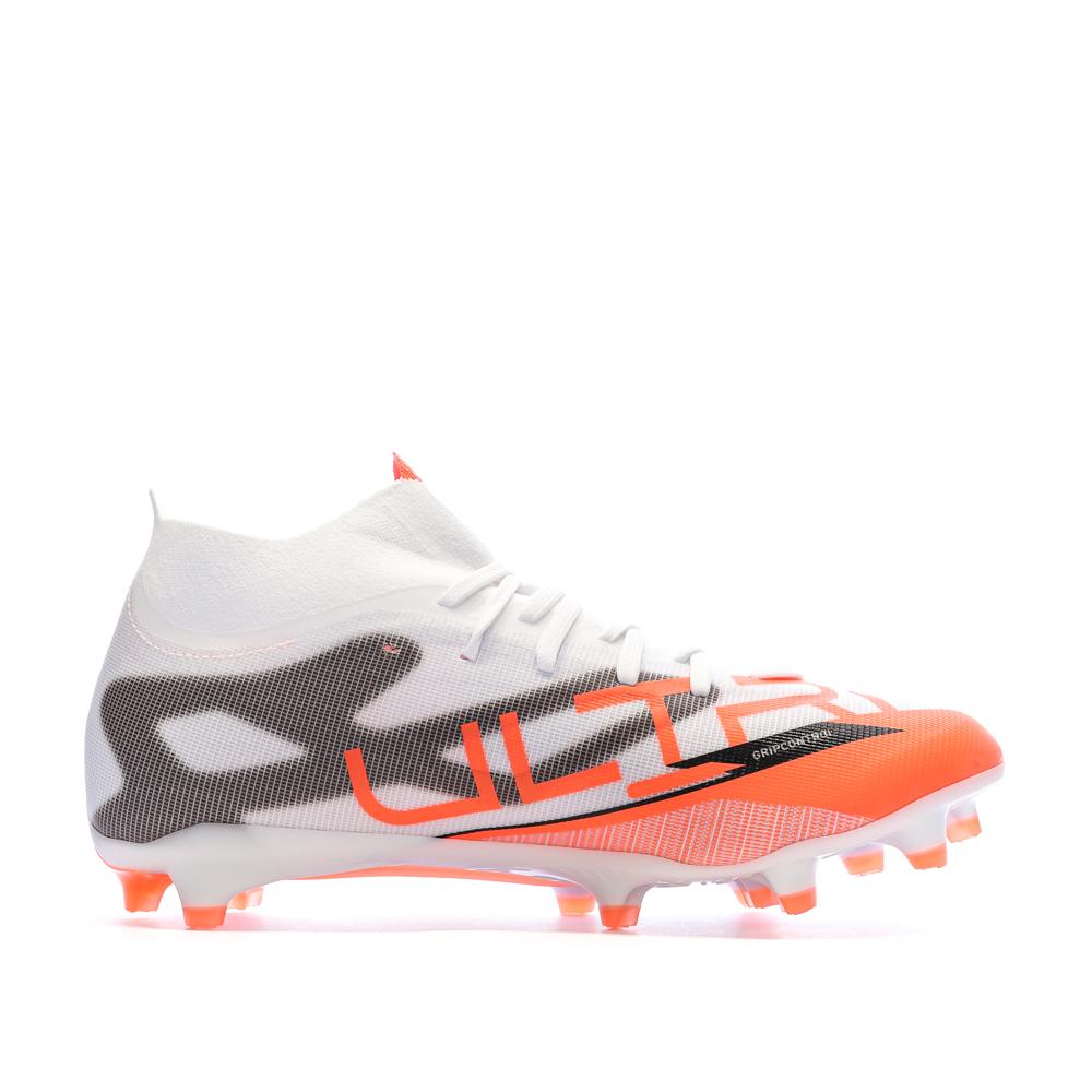 Zapatillas de fútbol blancas para hombre Puma Ultra 5 Match+ FG/AG ver 2