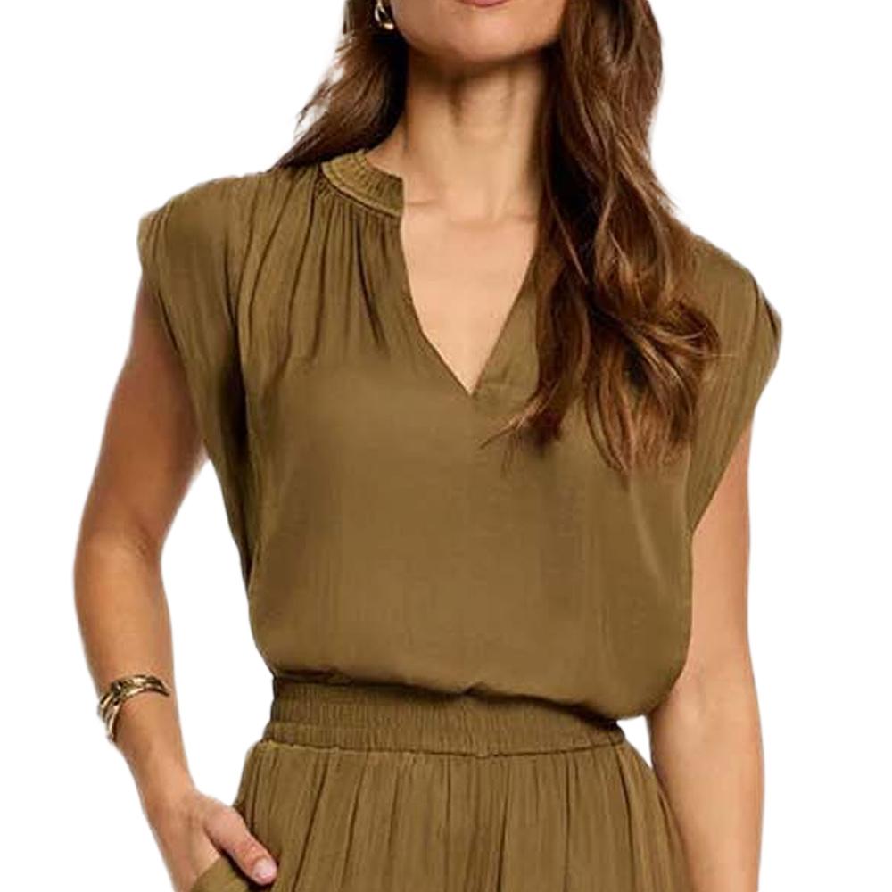 Blouse Kaki Femme Morgan OROOVE pas cher