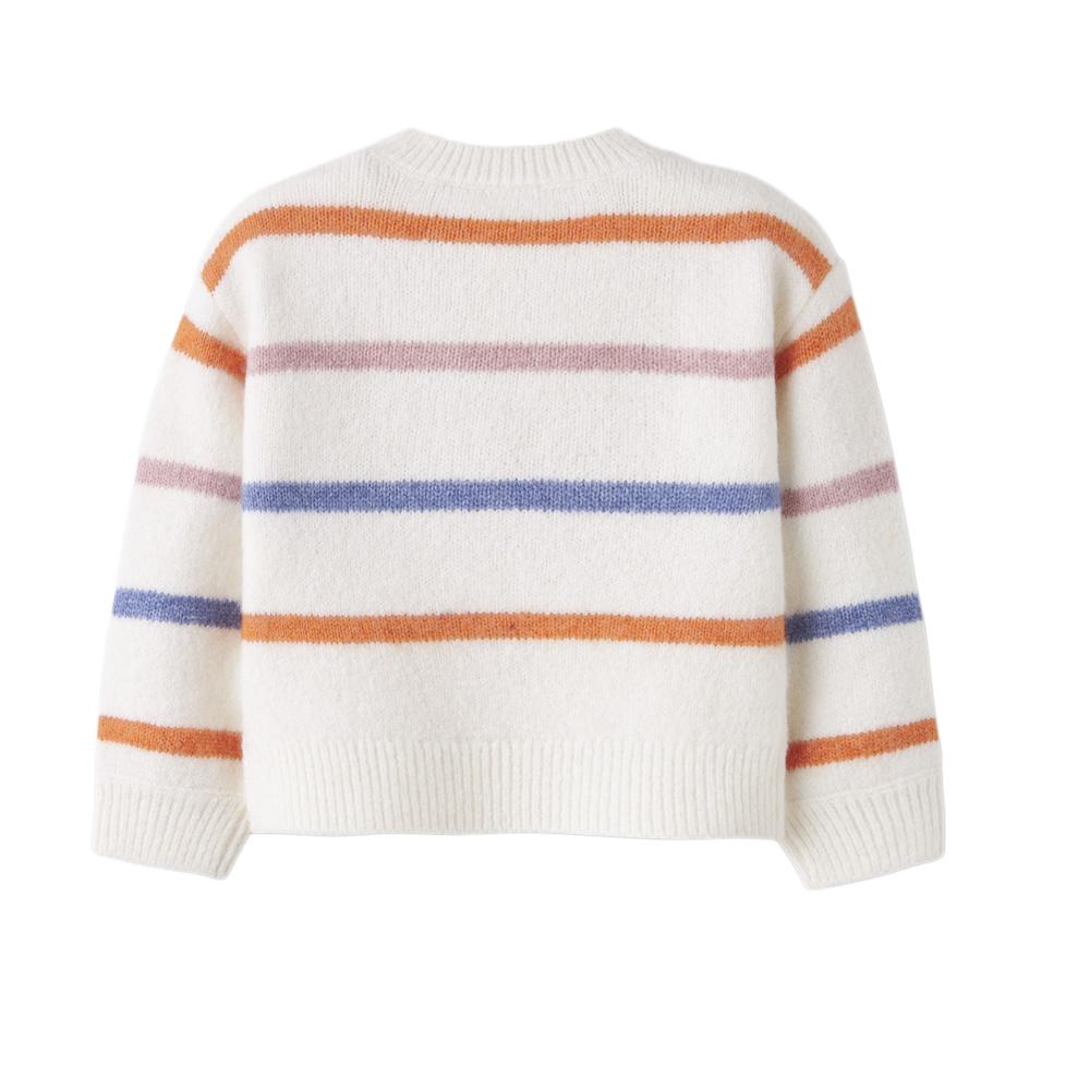 Pullover Weiß Mädchen Name it Olenska Ansicht 2