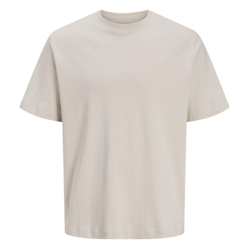 T-Shirt Beige Herren Jack & Jones Neck Ansicht 3