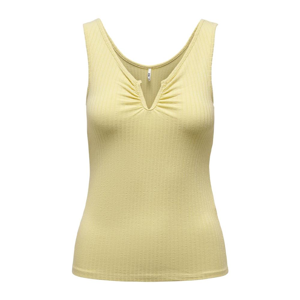 Gelbes Tanktop Frau JDY Fransiska günstig