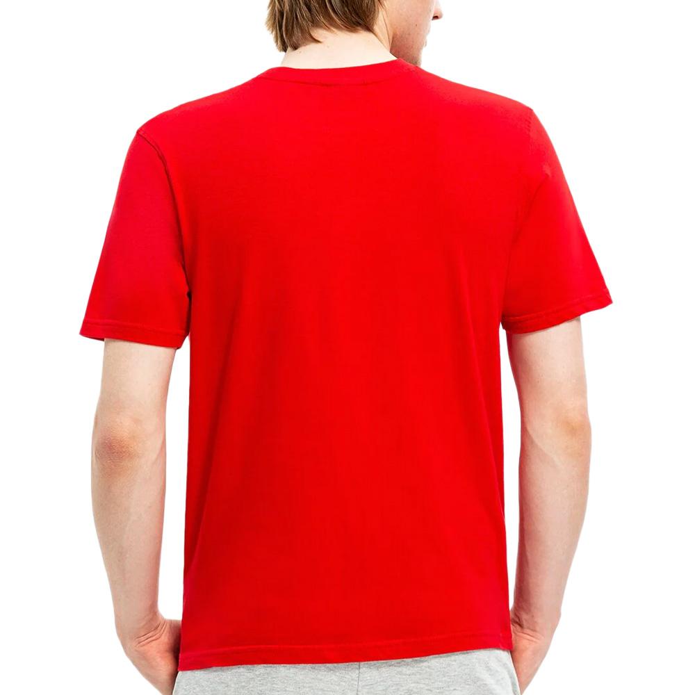 T-Shirt Rot Mann Fila Eagle V2 Ansicht 2