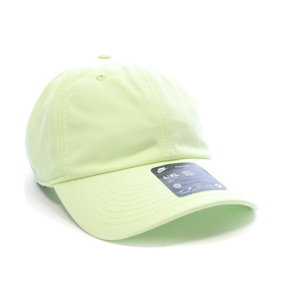 Gelbe Herren-Kappe von Nike Club Ansicht 2