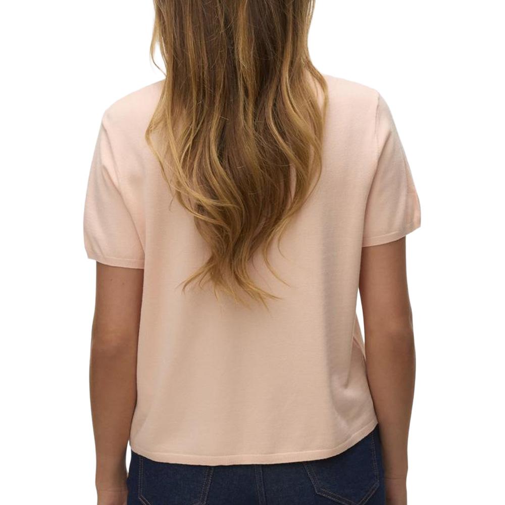 Vero Moda Lenny Women’s Pink Polo Shirt Photo of the Espace des Marques %store% store - view of %key%