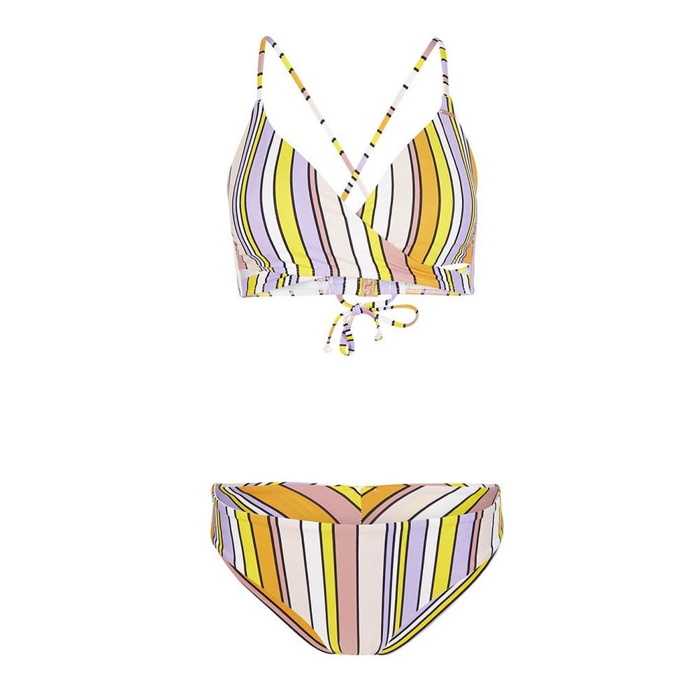 Bañador O'Neill Baay Malva/Amarillo, Mujer barato