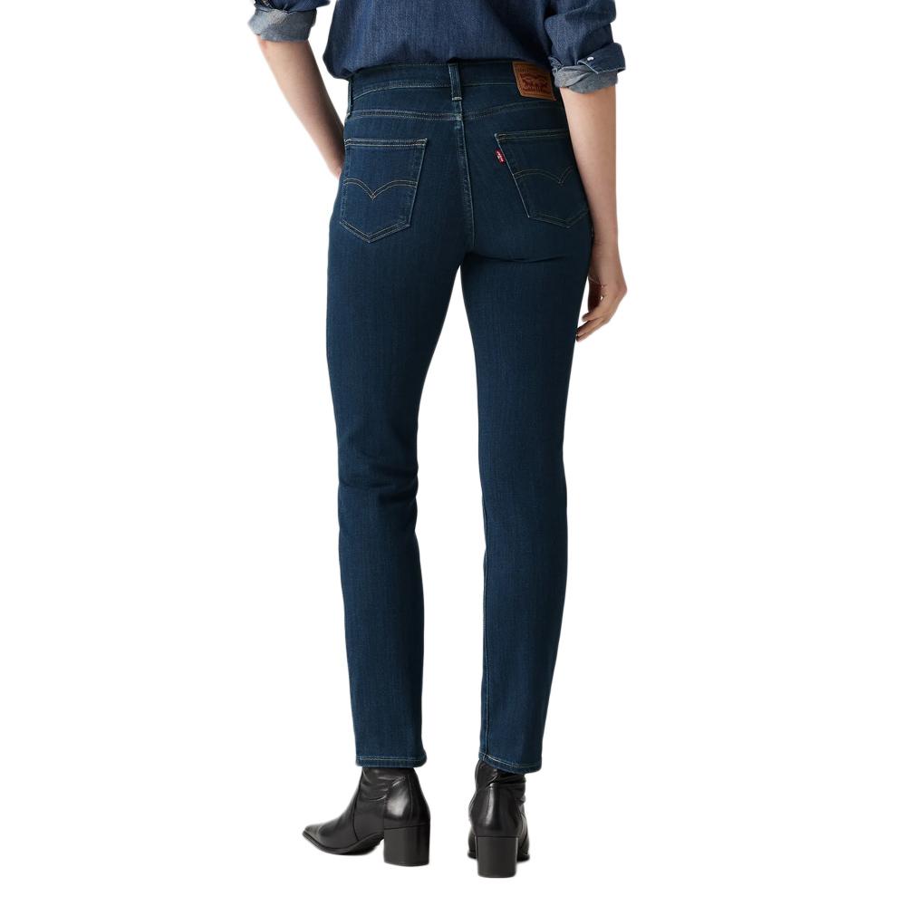 Women's Levi's High Rise Straight Blue 724 Jeans 18883-0011 Photo of the Espace des Marques %store% store - view of %key%