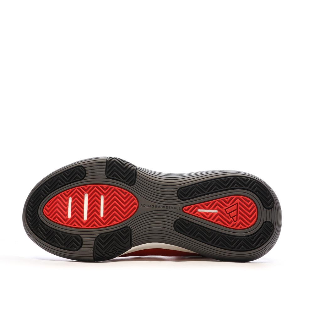 Basketballschuhe Rot Herren Adidas Bounce Legends Ansicht 5