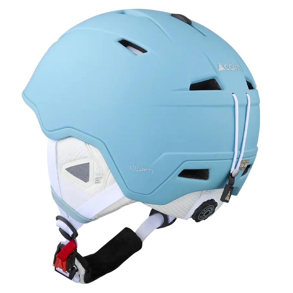 Hellblauer Junior-Skihelm Cairn Infiniti Ansicht 2