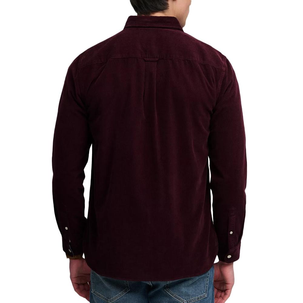 Chemise Bordeaux Homme Superdry Classic vue 2