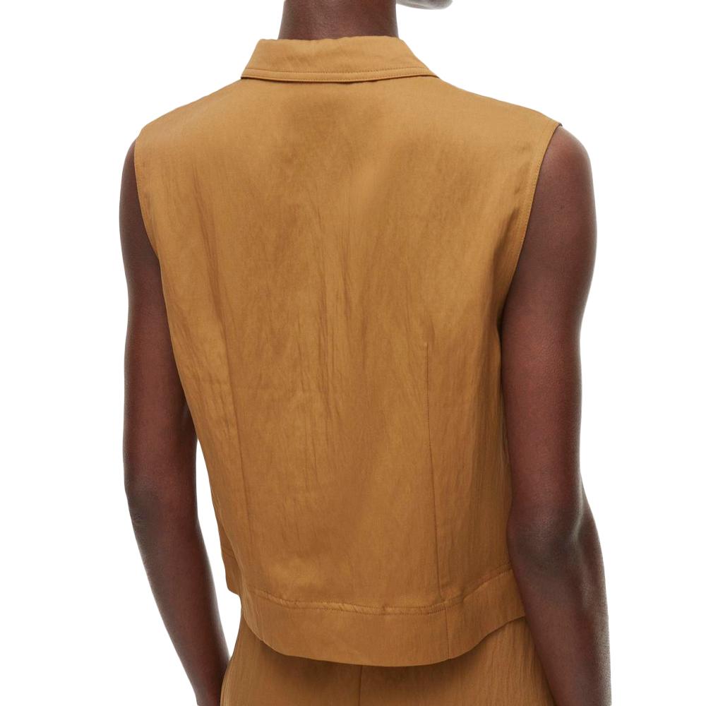 Camisa marrón para mujer «Rouge Edit Etienne» ver 2