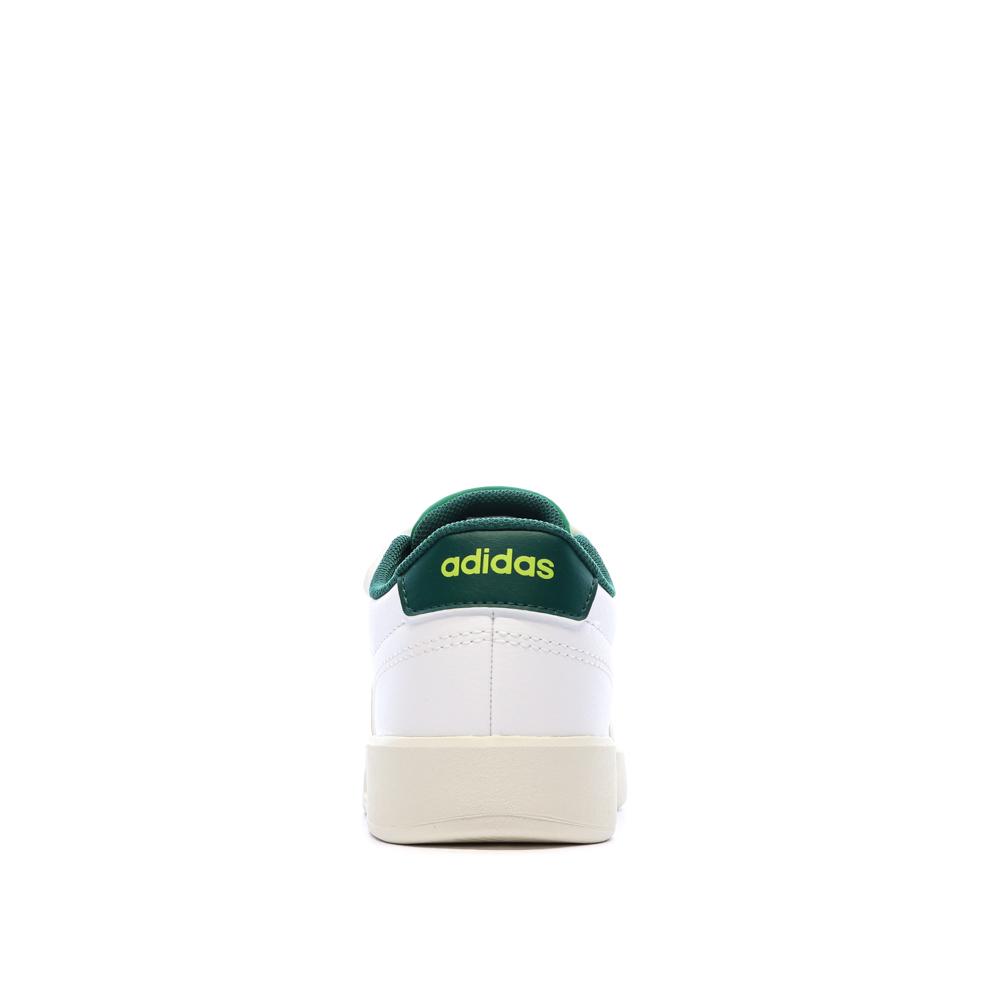 Zapatillas blancas/verdes para niño Adidas Breaknet 3.0 ver 3