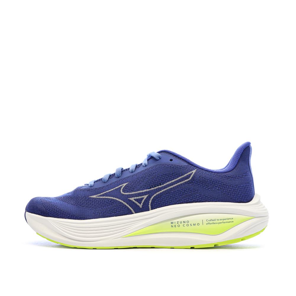 Chaussures de Running Bleues Femme Mizuno Neo Cosmo pas cher