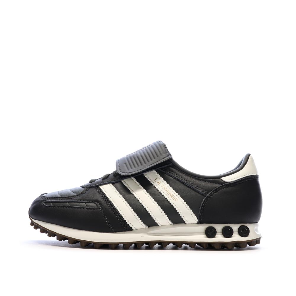 Baskets Grises Foncées Homme Adidas La Trainer pas cher